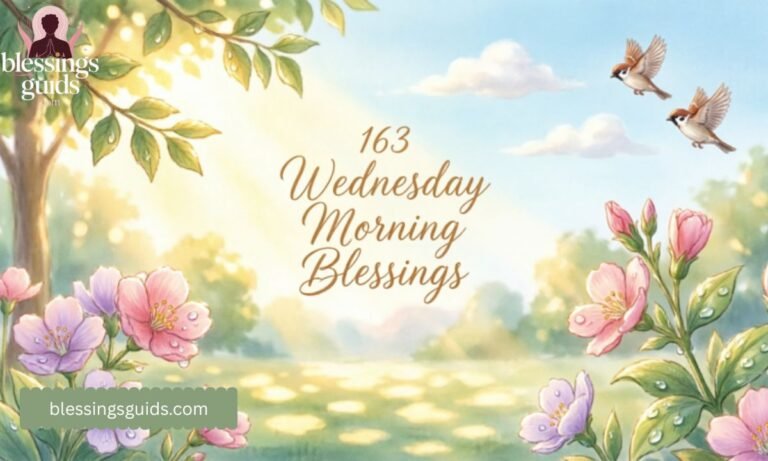163 Wednesday Morning Blessings