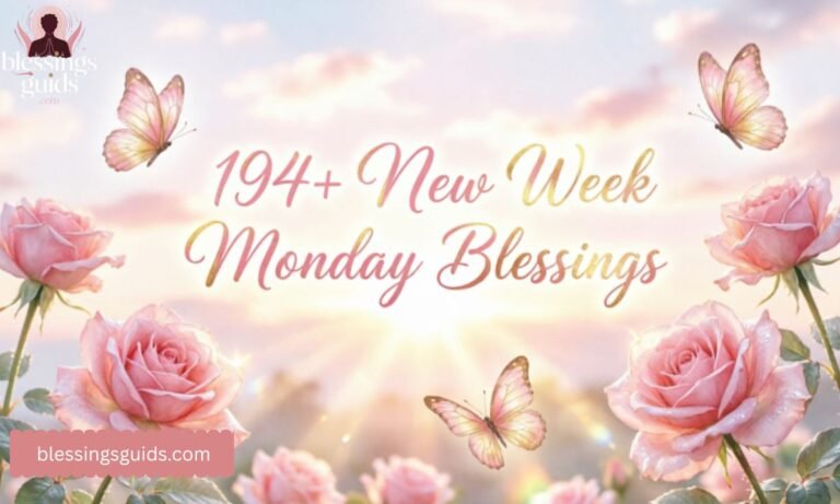 194+ New Week Monday Blessings