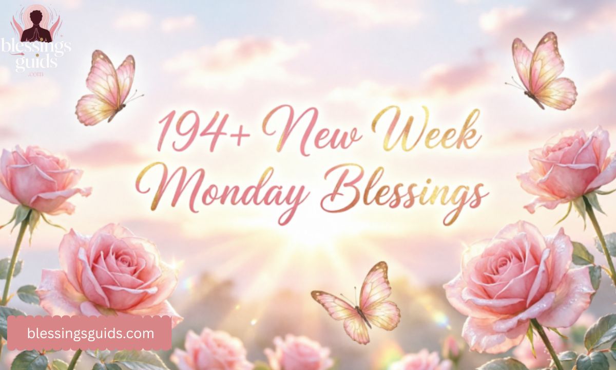 194+ New Week Monday Blessings, Quotes & Images Ideas In 2026