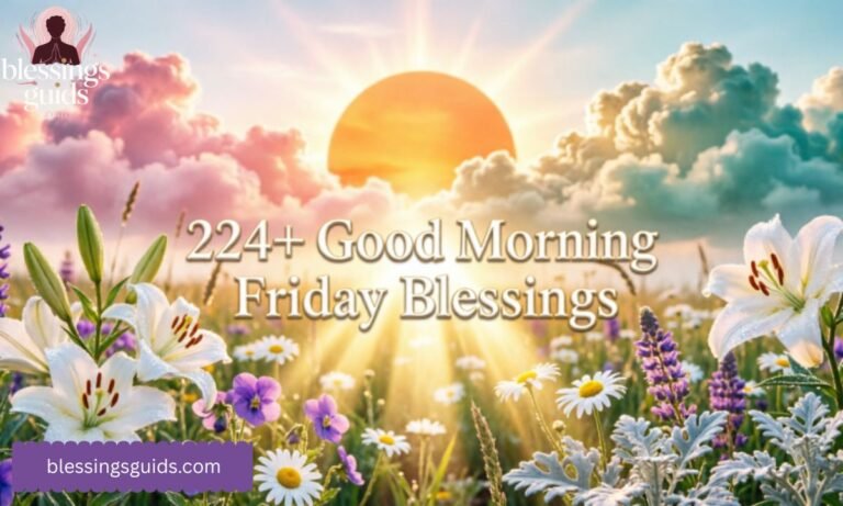 224+ Good Morning Friday Blessings