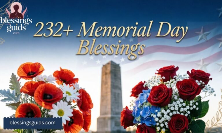 232+ Memorial Day Blessings