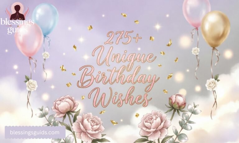 275+ Unique Birthday Wishes