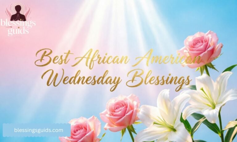 Best African American Wednesday Blessings