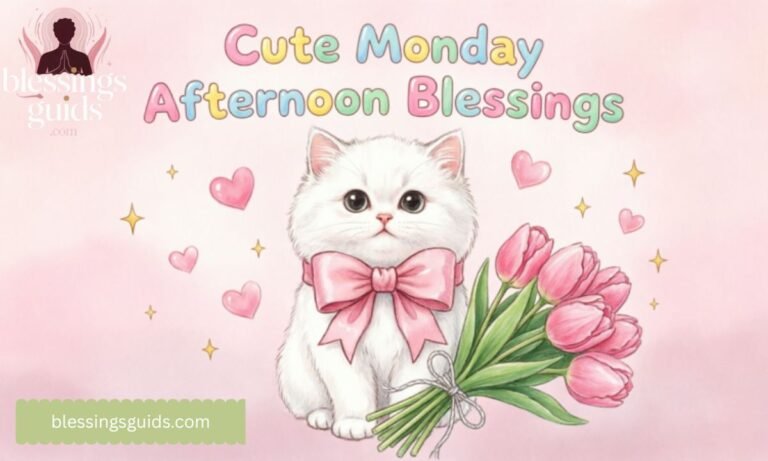 Cute Monday Afternoon Blessings