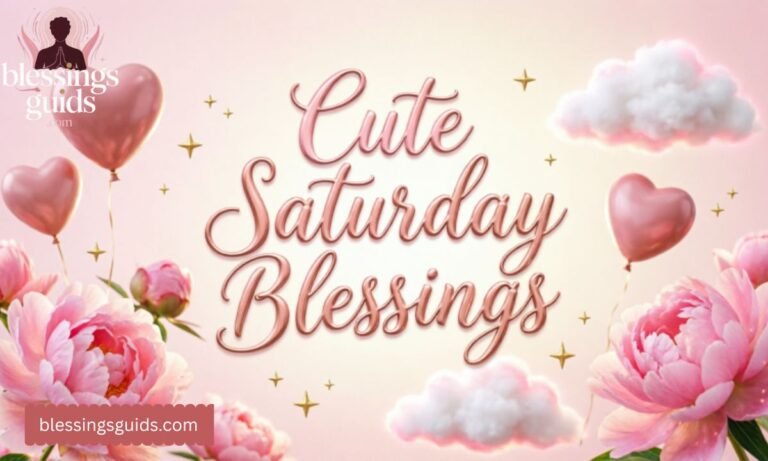 Cute Saturday Blessings