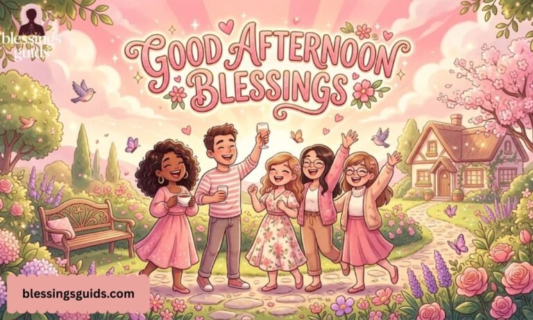 Good Afternoon Blessings