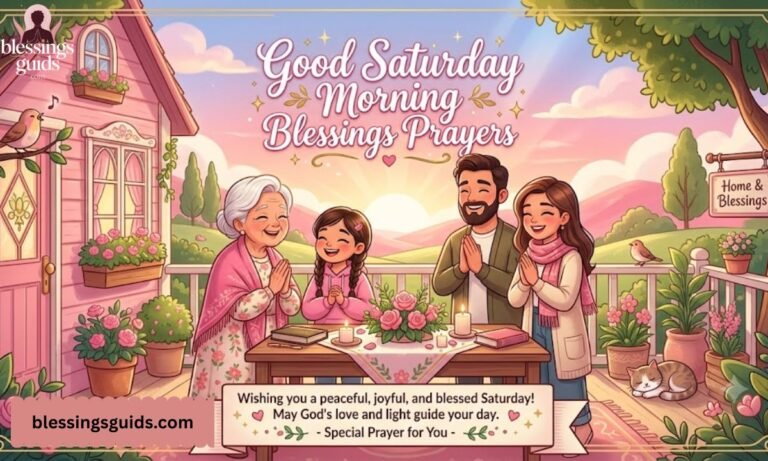 Good Saturday Morning Blessings Prayers