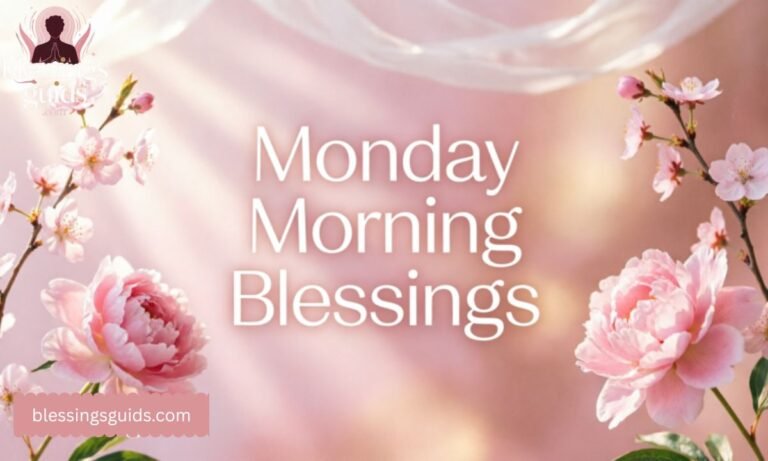 Monday Morning Blessings