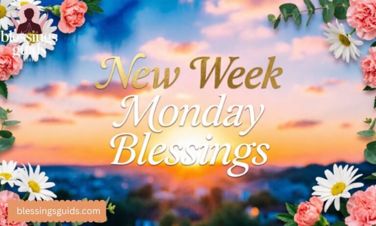 New Week Monday Blessings