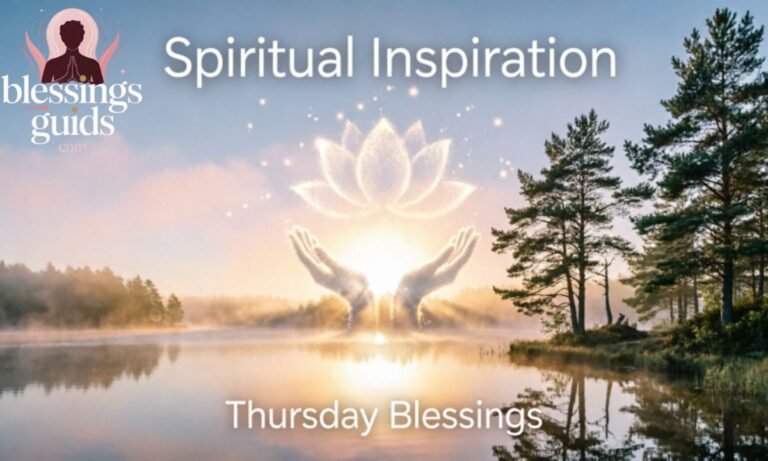 Spiritual Inspiration Thursday Blessings