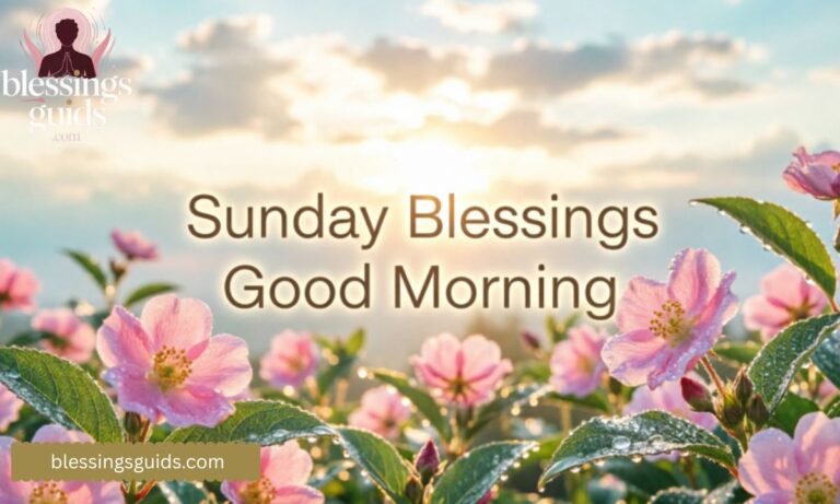 Sunday Blessings Good Morning