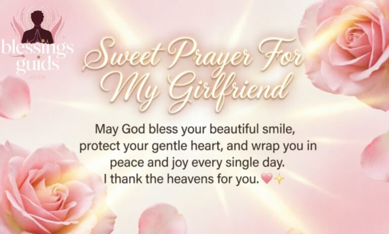 Sweet Prayer For My Girlfriend