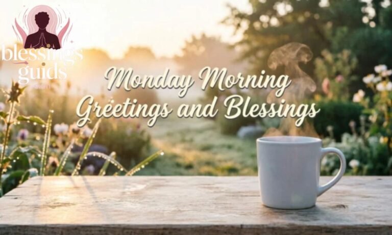 Monday Morning Greetings and Blessings