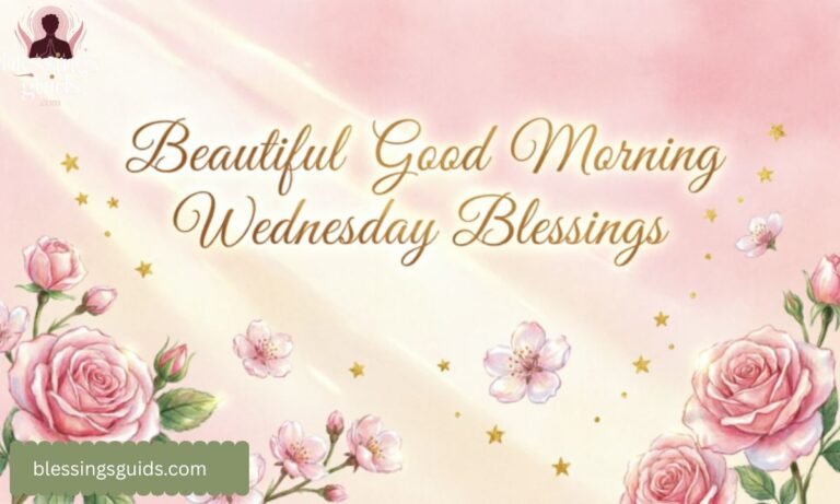 Beautiful Good Morning Wednesday Blessings