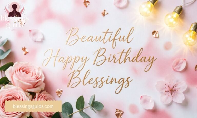 Beautiful Happy Birthday Blessings