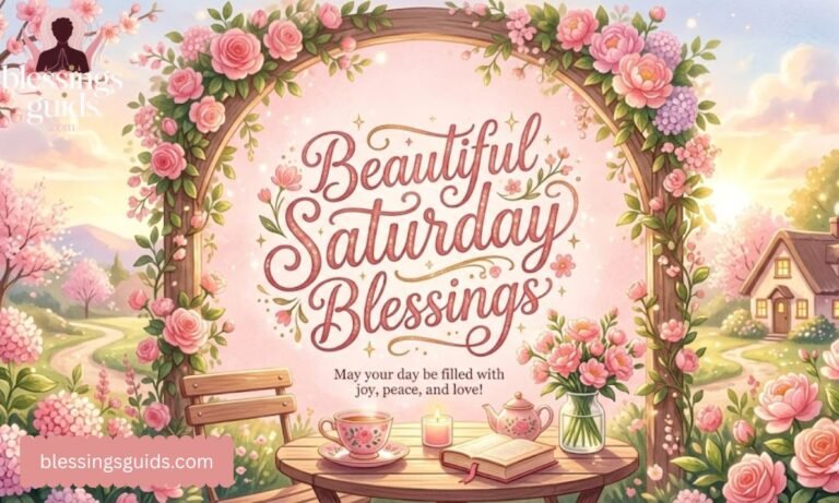 Beautiful Saturday Blessings
