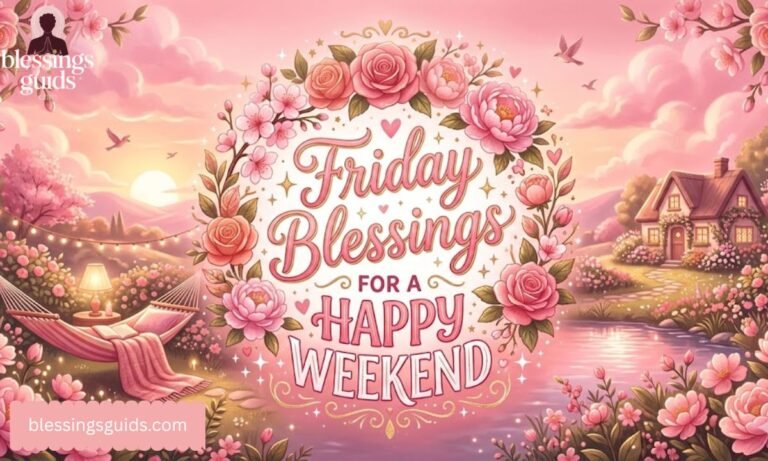 Friday Blessings for a Happy Weekend