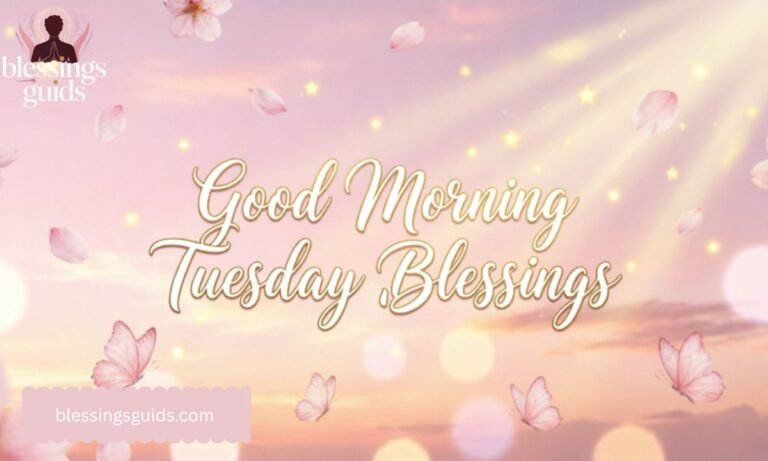 Good Morning Tuesday Blessings