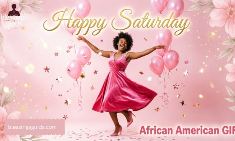 Happy Saturday African American GIF