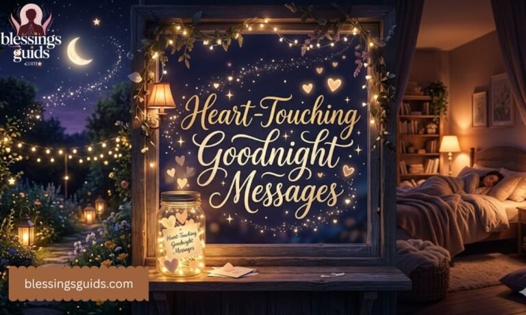 Heart-Touching Goodnight Messages