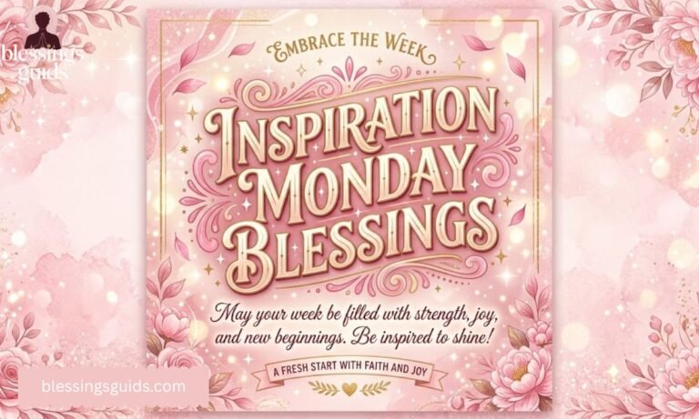 Inspiration Monday Blessings