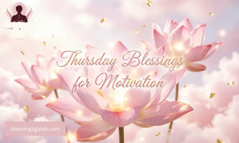 Thursday Blessings for Motivation