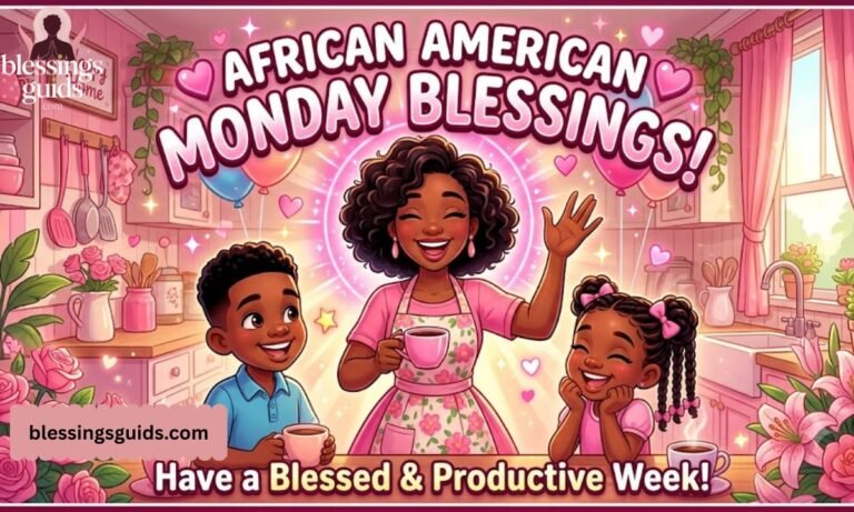 African American Monday Blessings Gif