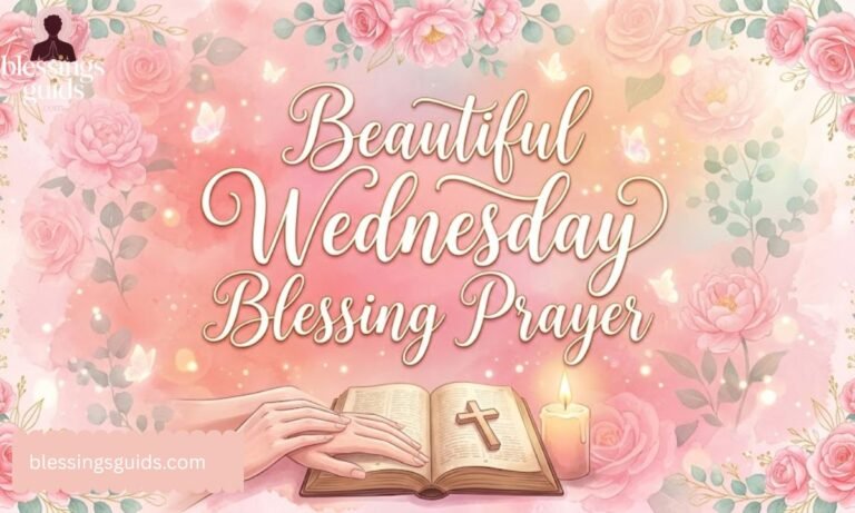 Beautiful Wednesday Blessing Prayer
