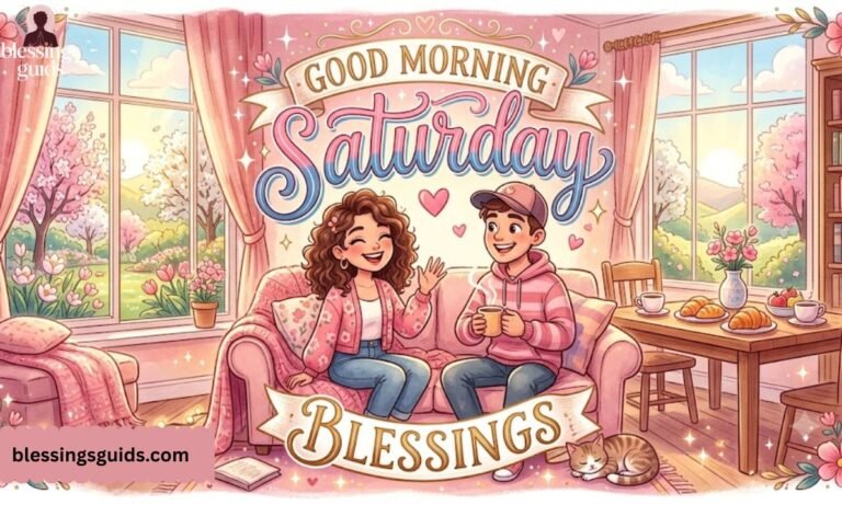 Good Morning Saturday Blessings