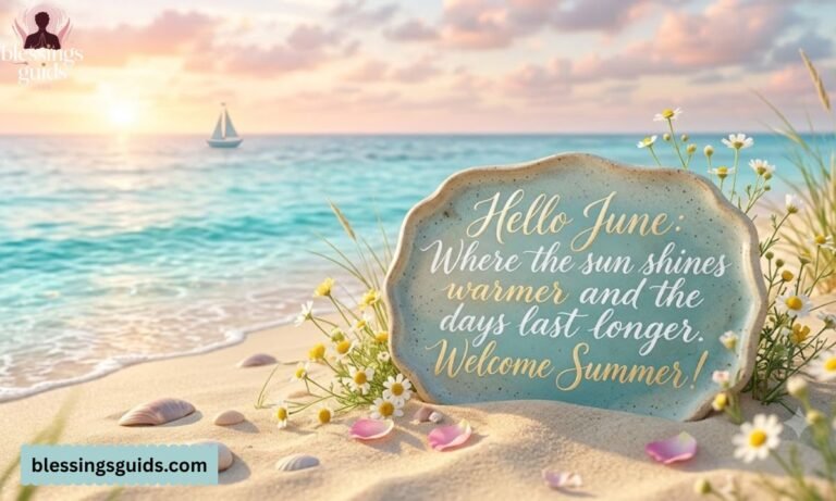 Hello June Quotes to Welcome Summer