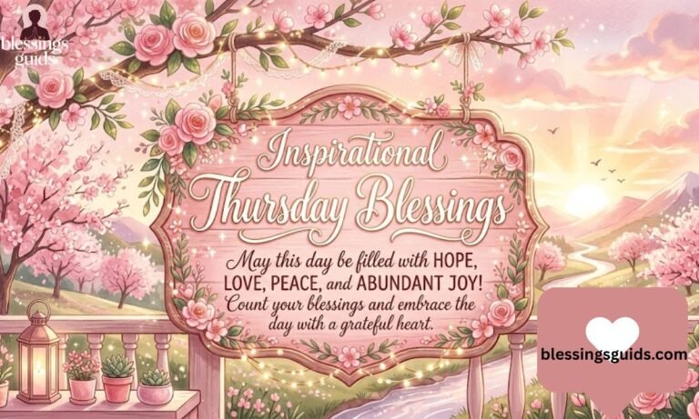 Inspirational Thursday Blessings
