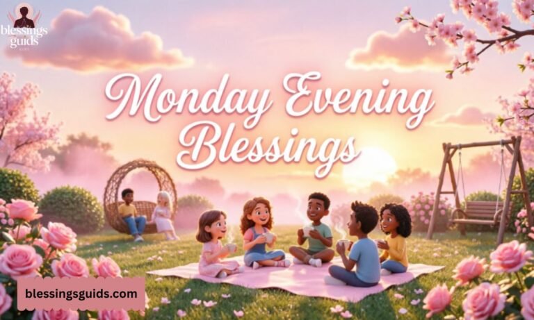 Monday Evening Blessings