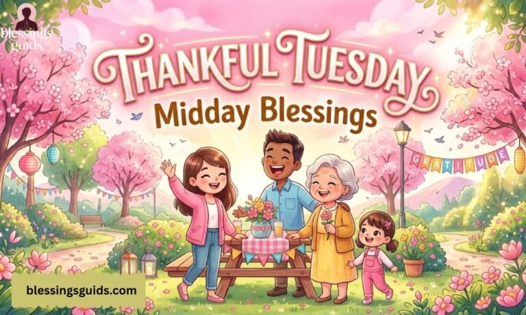 Thankful Tuesday Midday Blessings – Gratitude & Peace 