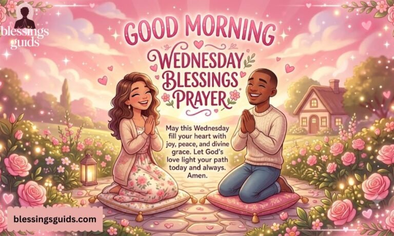 Good Morning Wednesday Blessings Prayer