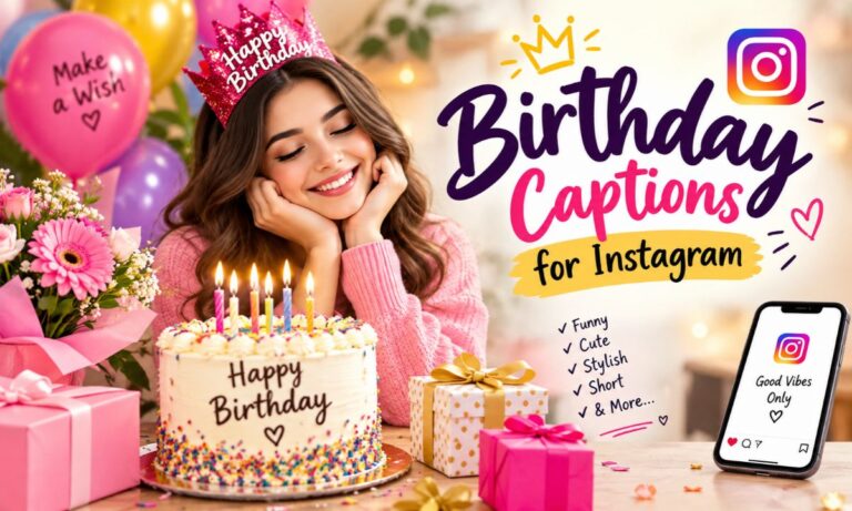 Birthday Captions for Instagram