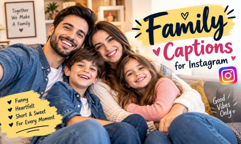 Family Captions for Instagram